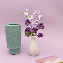 Load image into Gallery viewer, Pansy Flower Crochet Pattern
