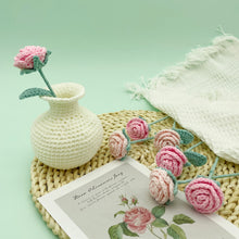Load image into Gallery viewer, Flower with Vase Crochet Pattern Bundle

