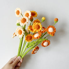 Load image into Gallery viewer, Small Daisy Flower Crochet Pattern
