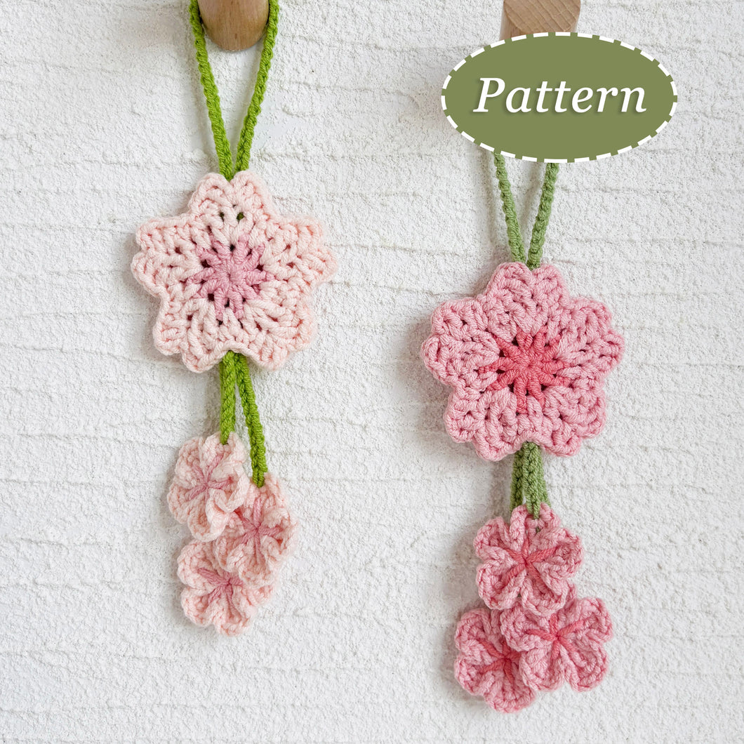 Hanging Sakura Crochet Pattern
