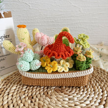 Load image into Gallery viewer, Pot of Succulents Crochet Pattern
