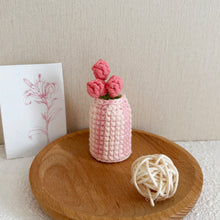 Load image into Gallery viewer, Tiny Flower Vases Crochet Pattern
