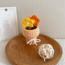 Load image into Gallery viewer, Tiny Flower Vases Crochet Pattern
