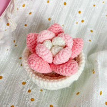 Load image into Gallery viewer, Succulents in Pot Crochet Pattern
