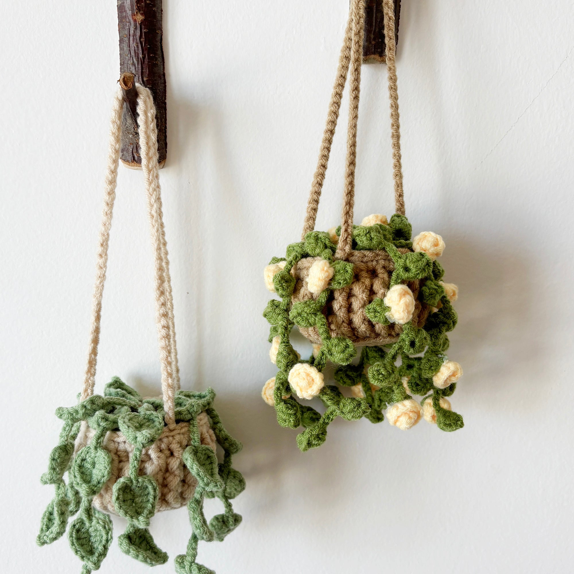 pothos macrame Tiny Pothos Crochet Pattern Bundle – Lily's Lyric