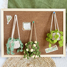 Load image into Gallery viewer, Tiny Pothos Crochet Pattern Bundle
