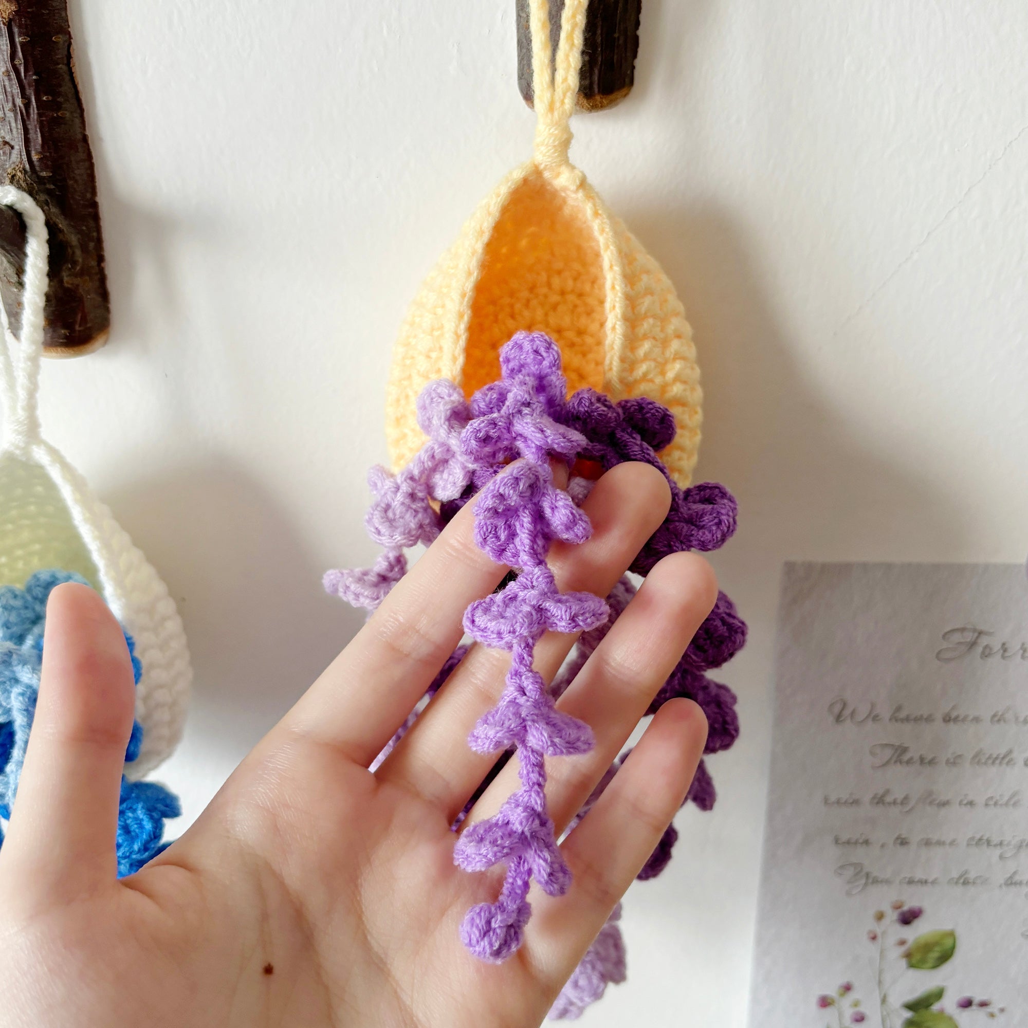Wisteria Flower Crochet Pattern