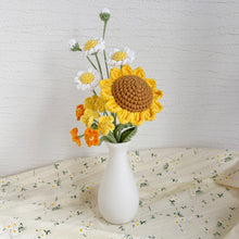 Load image into Gallery viewer, Crochet Flowers Yellow

