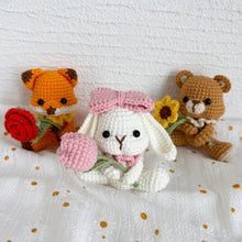 Load image into Gallery viewer, Flowers&amp;Friends Crochet Pattern
