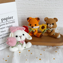Load image into Gallery viewer, Flowers&amp;Friends Crochet Pattern
