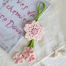 Load image into Gallery viewer, Hanging Sakura Crochet Pattern
