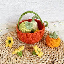 Load image into Gallery viewer, Pumpkin Basket Crochet Pattern
