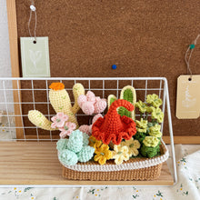 Load image into Gallery viewer, Pot of Succulents Crochet Pattern

