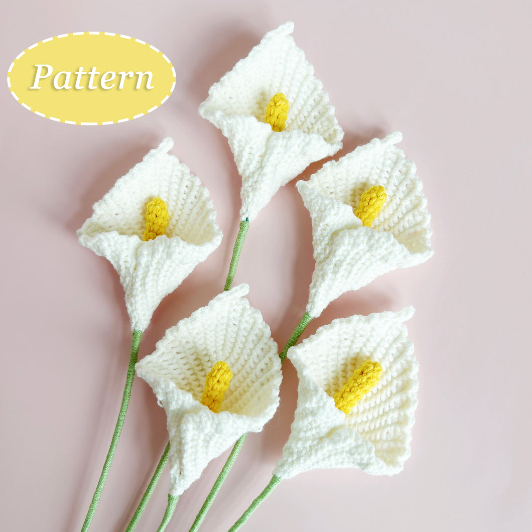crochet calla lily flower pattern Calla Lily Crochet Pattern – Lily's Lyric