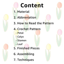 Load image into Gallery viewer, Calla Lily Flower Crochet Pattern
