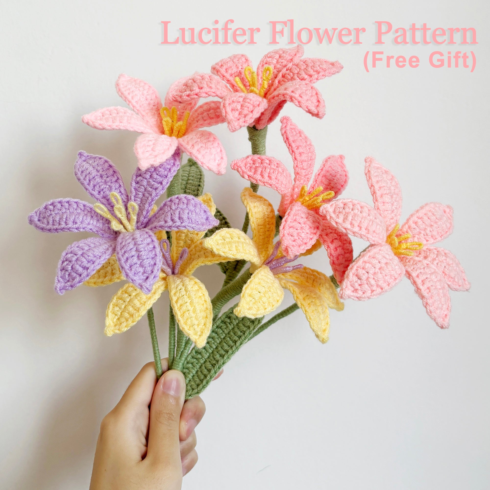 13in1 Flower Crochet Pattern Bouquet – Lily's Lyric