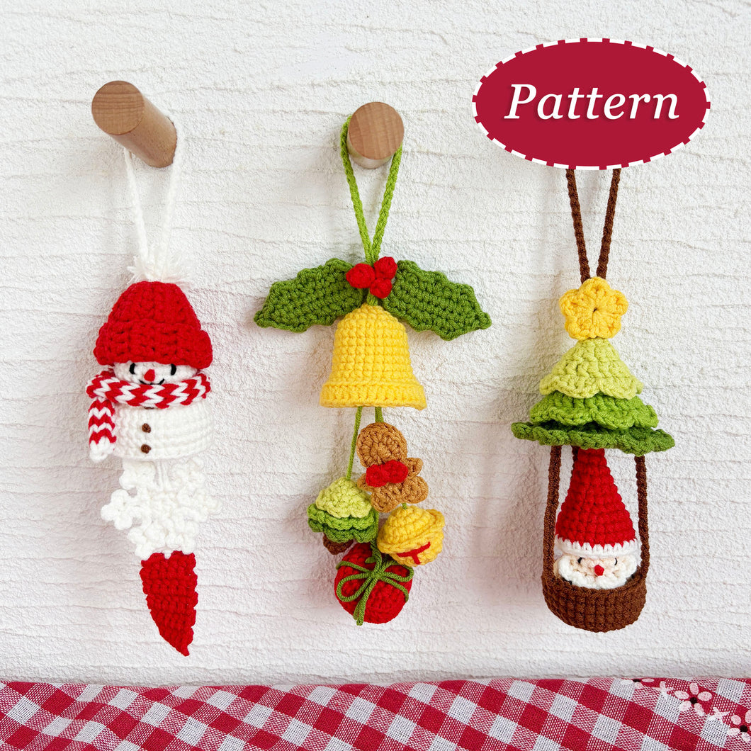 Christmas Pendant Crochet Pattern
