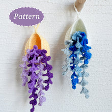 Load image into Gallery viewer, Wisteria Flower Crochet Pattern
