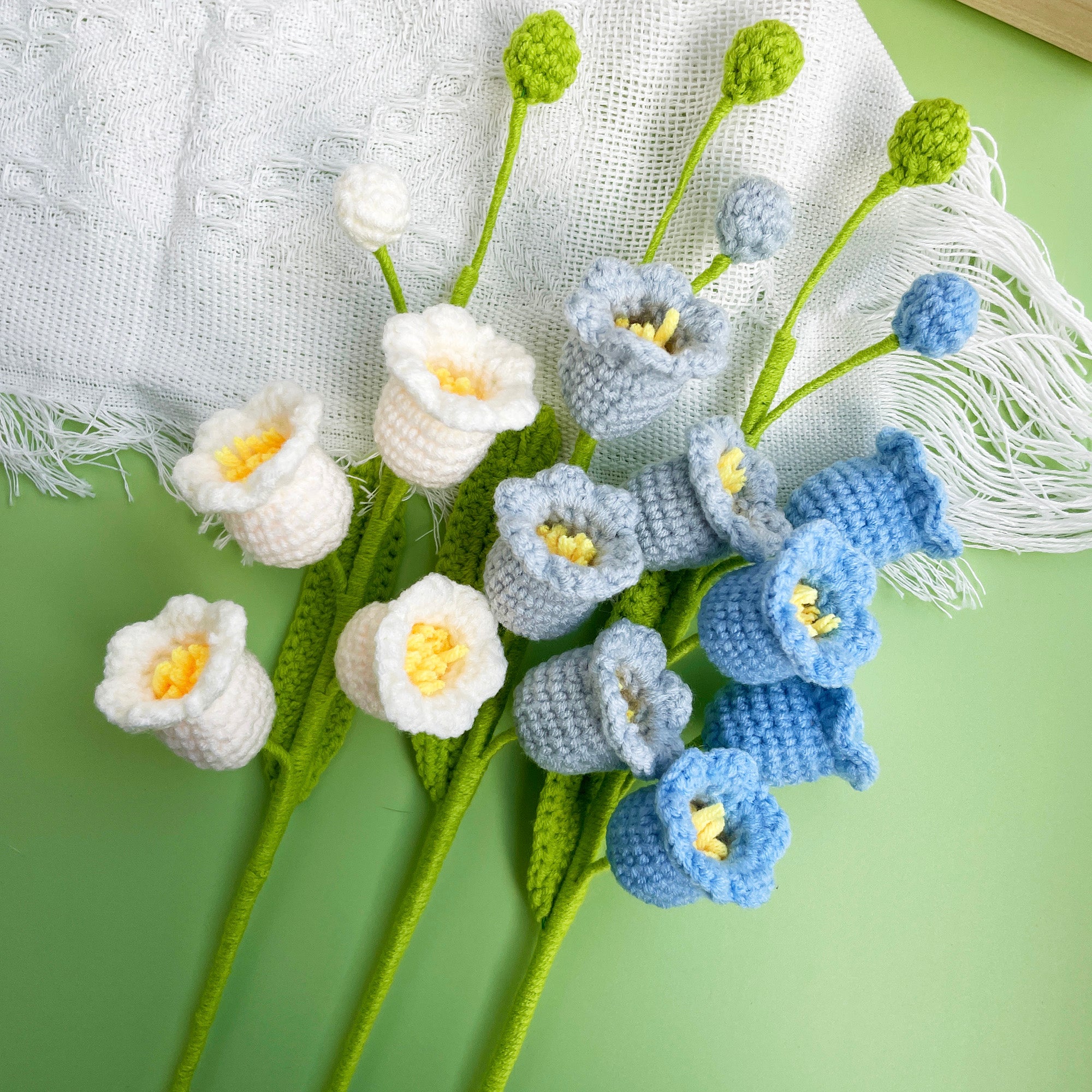 lily of the valley flower knitting pattern free Lily of The Valley Flower Crochet Pattern