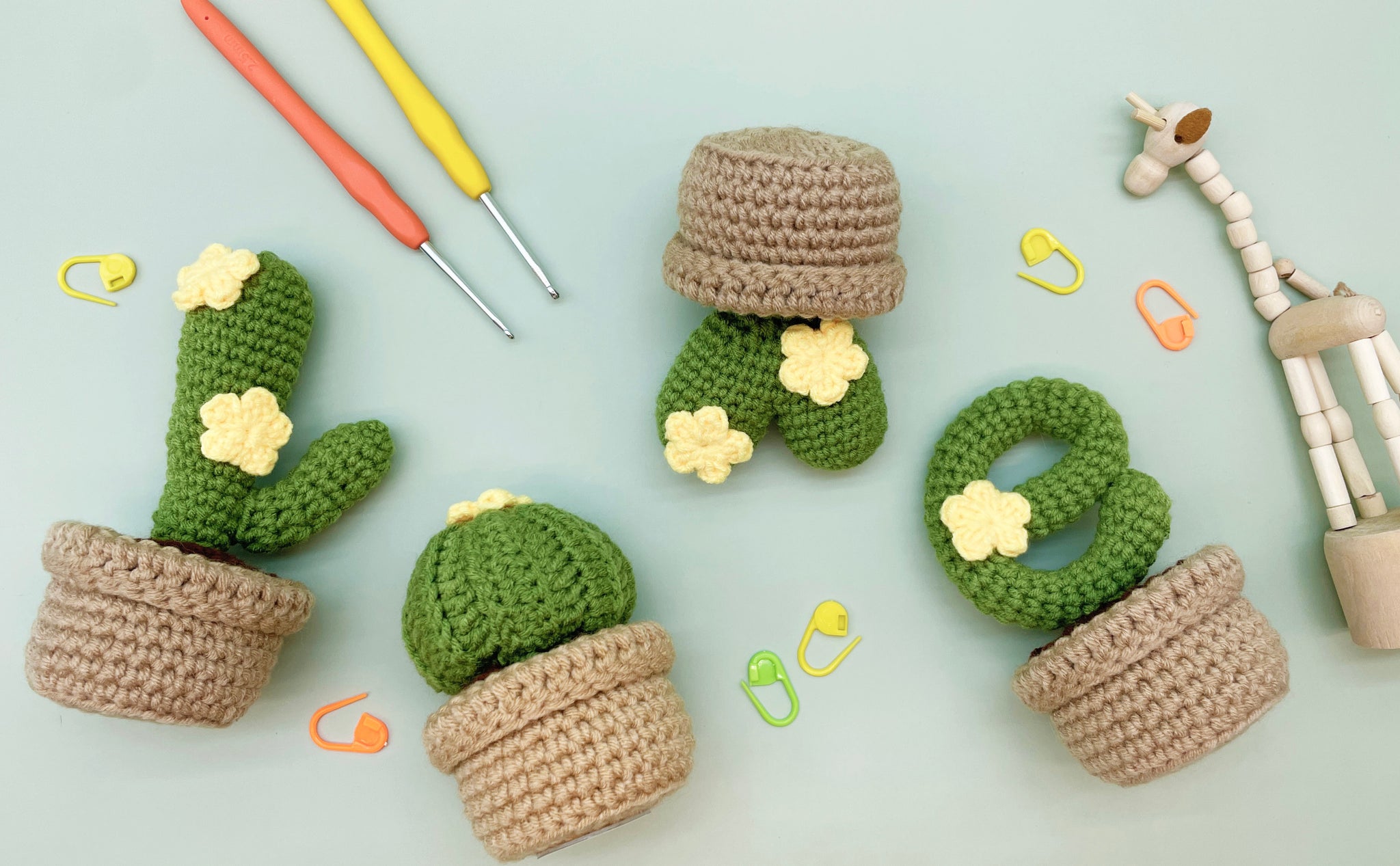Cactus LOVE Crochet Pattern – Lily's Lyric