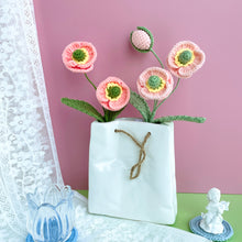 Load image into Gallery viewer, Poppy Flower Crochet Pattern
