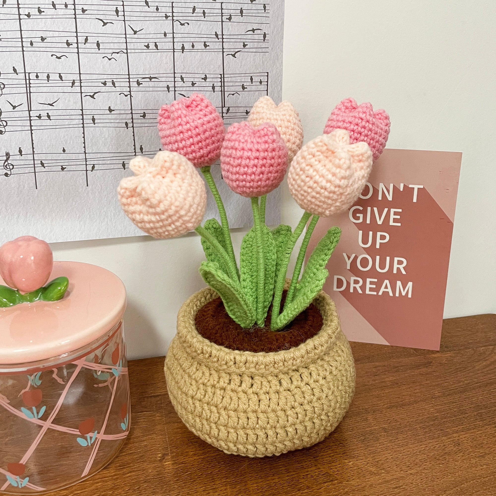 Flower Wreath Crochet Kit 
