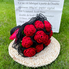 Load image into Gallery viewer, Rose Flower Crochet Pattern
